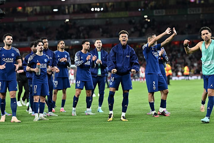 Arsenal v PSG - UEFA Champions League semi-final