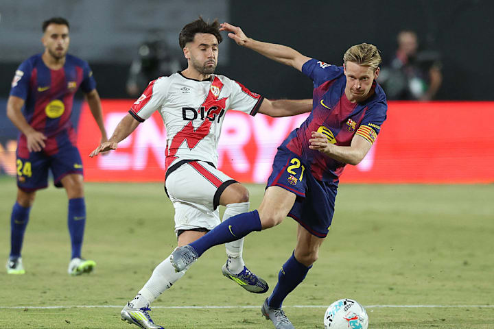 FBL-ESP-LIGA-RAYO VALLECANO-BARCELONA