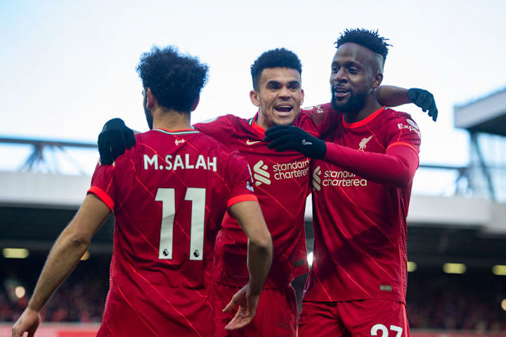 Divock Origi, Luis Díaz - Soccer Player, Mohamed Salah - Winger - Born 1992