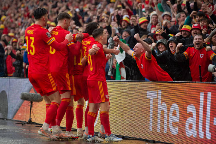 Gareth Bale, Neco Williams, Joe Rodon, Kieffer Moore, Daniel James - Soccer Player, Connor Roberts - Soccer Defender