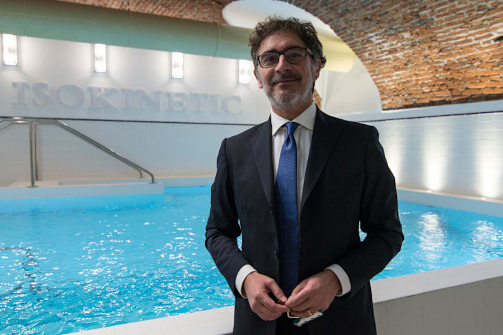 Fabrizio Tencone Director Isokinetic Turin during Press...