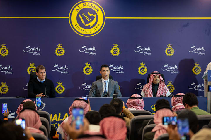 Cristiano Ronaldo, Musalli Al-Muammar, Rudi Garcia