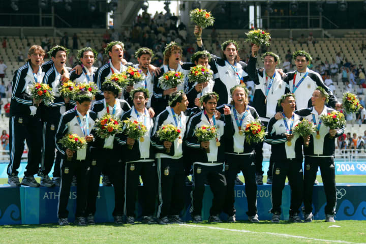 Roberto Ayala, Luis González, César Delgado, Nicolás Medina, Germán Lux, Gabriel Heinze, Cristian 'Kily' González, Nicolás Burdisso, Mauro Rosales, Fabricio Coloccini, Clemente Rodríguez, Mariano González, Luciano Figueroa, Andrés D'Alessandro, Javier Mascherano, Wilfredo Caballero, Leandro Fernández, Carlos Tevez, Javier Saviola