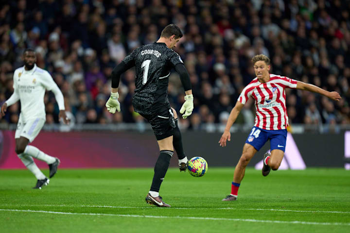 Thibaut Courtois, Marcos Llorente