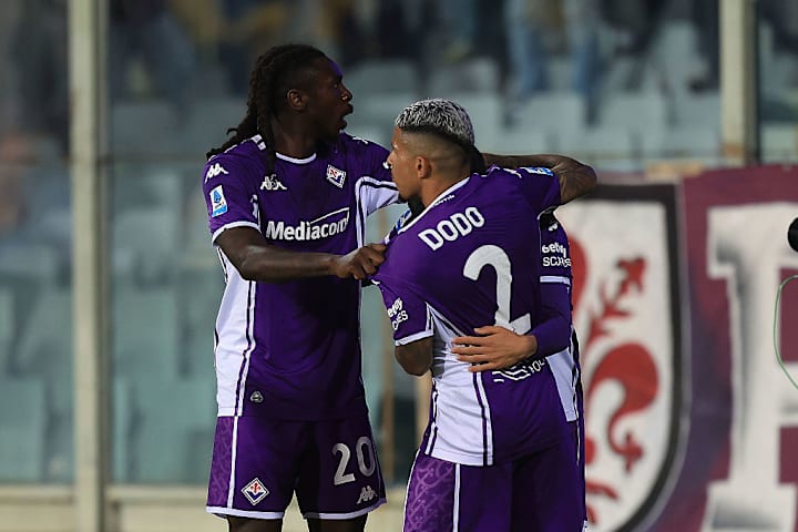 Fabiano Parisi, Moise Kean, Domilson Cordeiro dos Santos known as Dodo