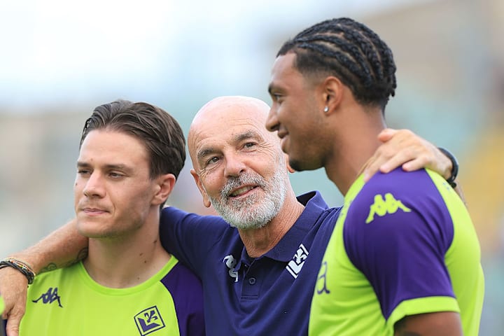 Stefano Pioli, Nicolo' Fagioli, Cher Ndour