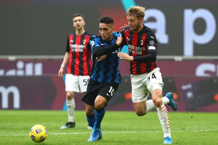 Lautaro Martinez, Simon Kjaer