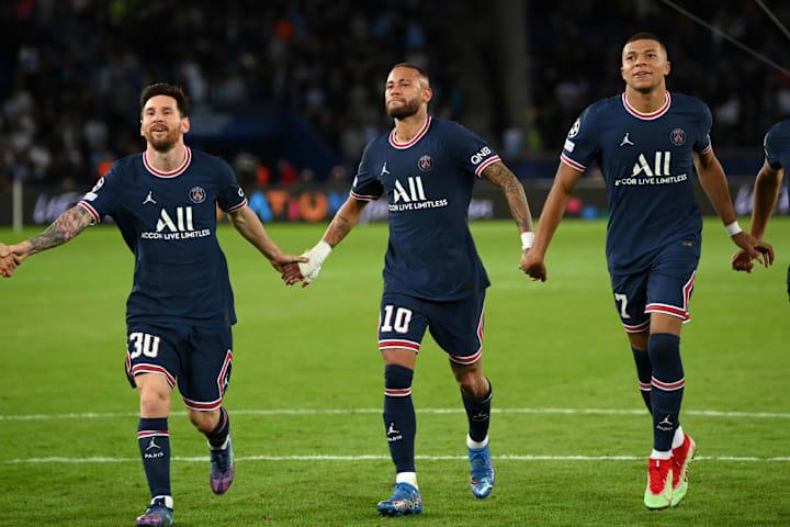 Lionel Messi, Neymar, Kylian Mbappe