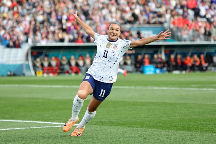 Estados Unidos Sophia Amith Gol Futebol Copa do Mundo Feminina