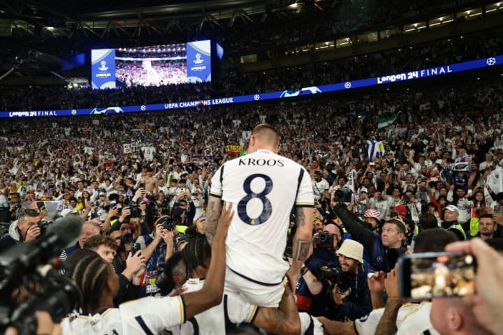 Real Madrid win 2024 UEFA Champions League trophy, beating Borussia Dortmund 2-0 in final