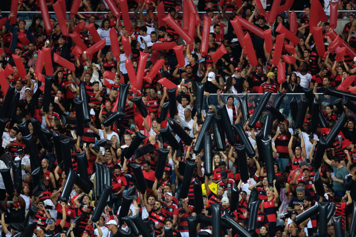 Torcida em jogo do Flamengo