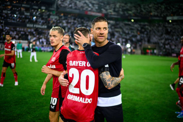 Xabi Alonso, Alejandro Grimaldo