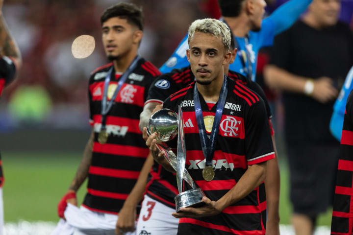 Matheus Gonçalves conquistou o Mundial Sub-20 com o Flamengo.