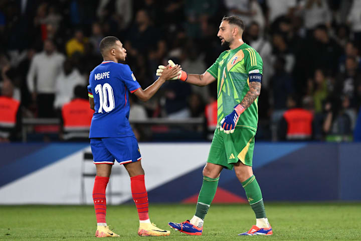 Gianluigi Donnarumma, Kylian Mbappe'