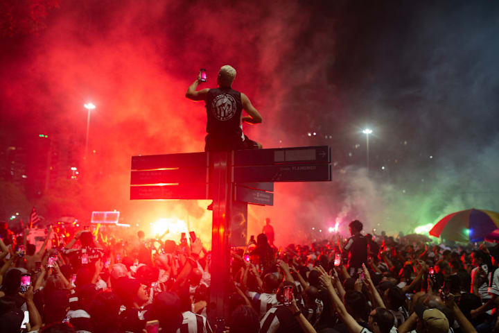 TOPSHOT-FBL-BRA-LIBERTADORES-BOTAFOGO-CELEBRATION