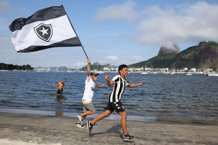 Botafogo Celebrate After Winning Their First Copa CONMEBOL Liberadores 2024