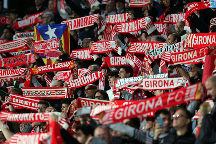 Torcida do Girona no Montiliv