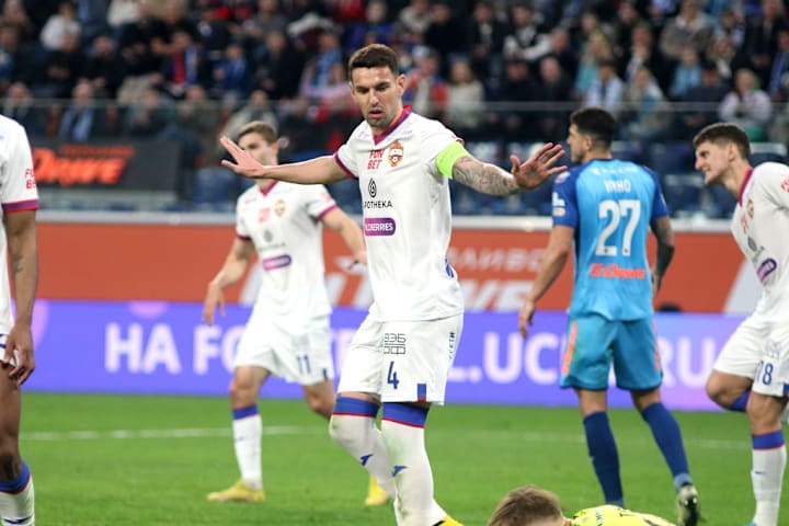 Willyan da Silva Rocha, known as Willyan Rocha (4) of CSKA...