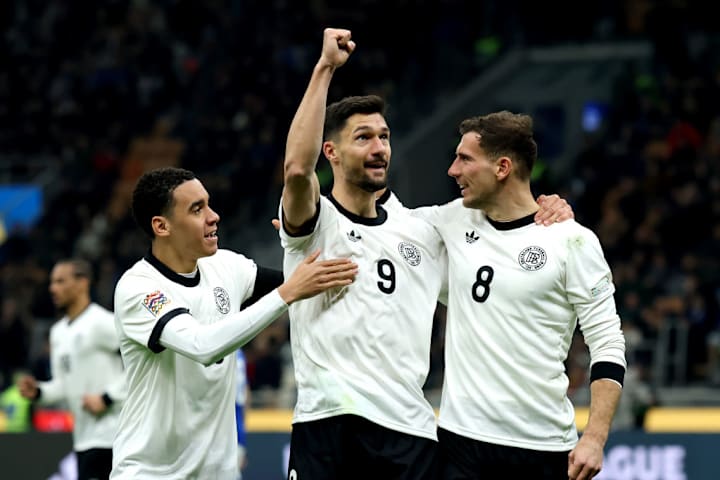 Tim Kleindienst, Jamal Musiala, Leon Goretzka