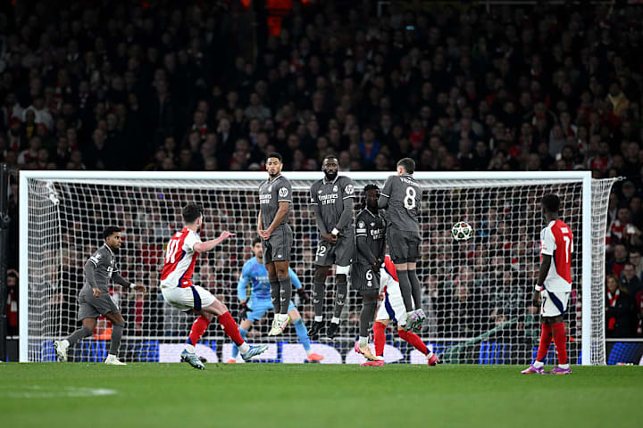 Declan Rice, Federico Valverde, Jude Bellingham, Antonio Ruediger, Eduardo Camavinga