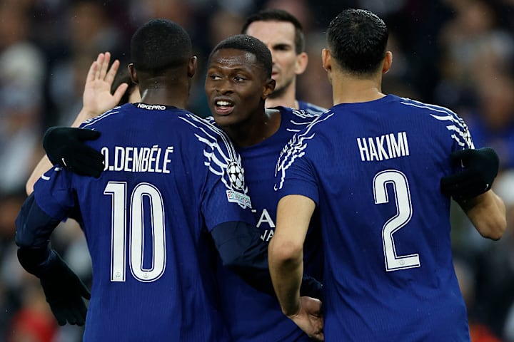 Nuno Mendes, Ousmane Demble, Achraf Hakimi