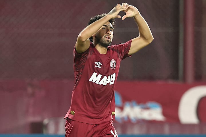 TOPSHOT-FBL-SUDAMERICANA-LANUS-MELGAR