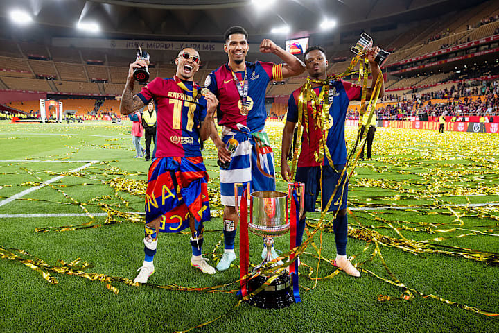 Ansu Fati, Raphinha, Ronald Araujo