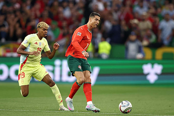 Cristiano Ronaldo, Lamine Yamal