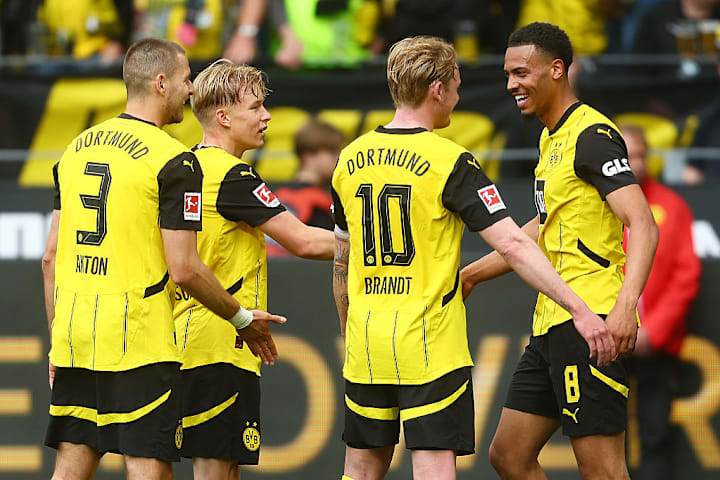 Felix Nmecha, Waldemar Anton, Daniel Svensson, Julian Brandt