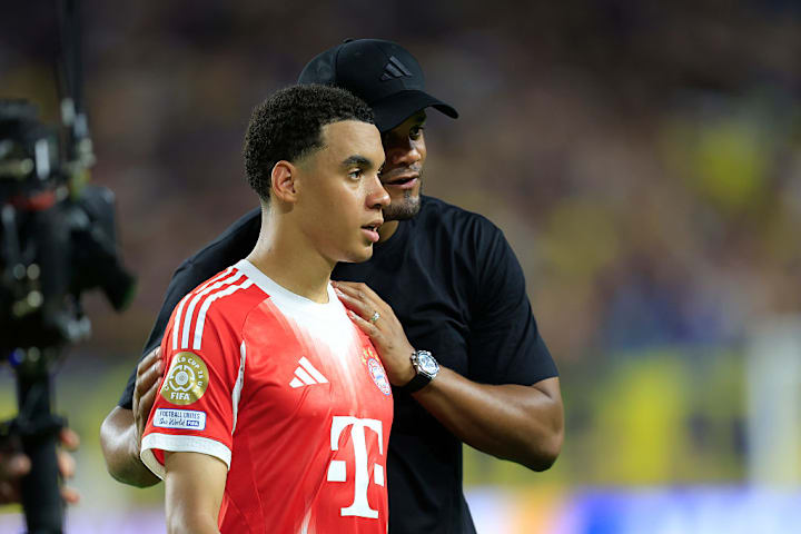 Jamal Musiala, Vincent Kompany
