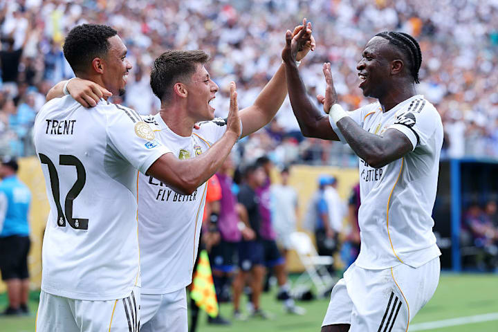Vinicius Junior, Trent Alexander-Arnold, Arda Gueler