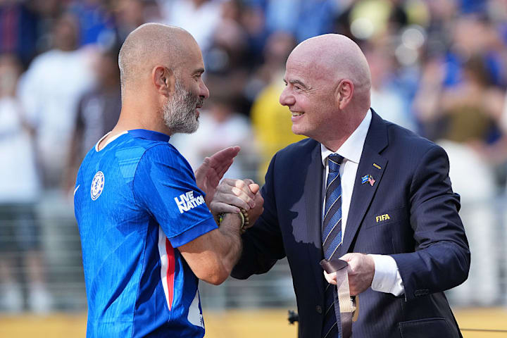 Enzo Maresca, Gianni Infantino