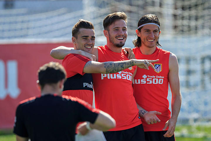 Saul Niguez, Filipe Luis, Antoine Griezmann