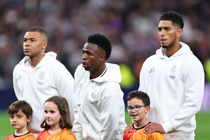 Kylian Mbappe, Vinicius Junior, Jude Bellingham