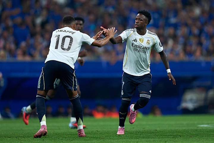 Kylian Mbappe, Vinicius Junior