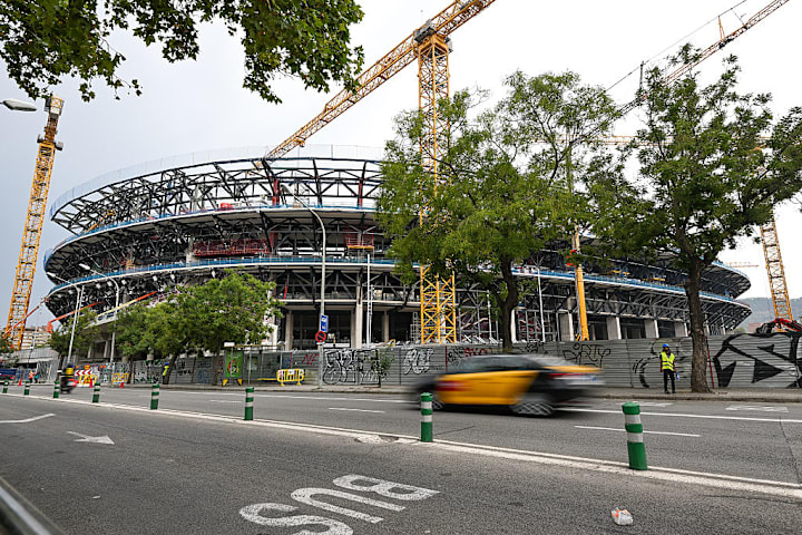 Camp Nou Construction Development