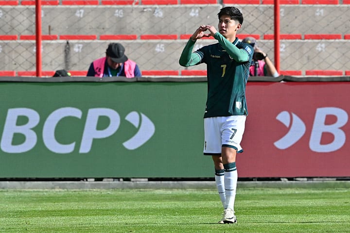 Miguelito, jogador da Bolívia