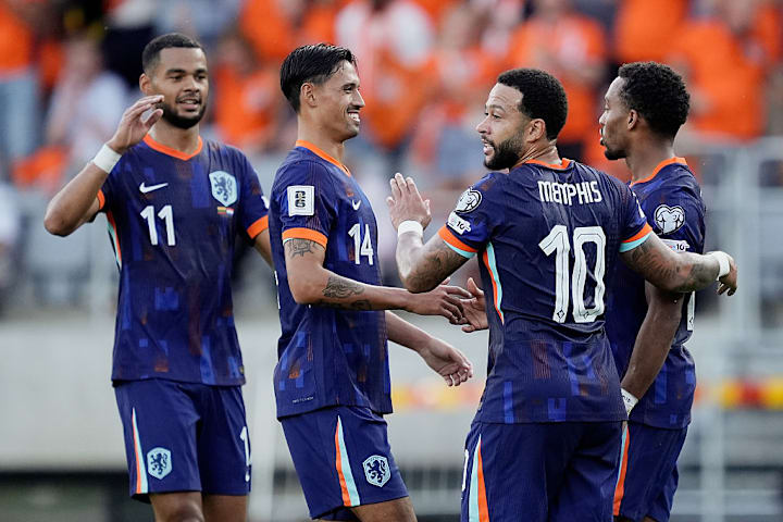 Cody Gakpo, Memphis Depay, Quinten Timber, Tijjani Reijnders