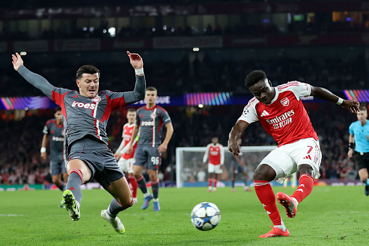 Bukayo Saka, Giulian Biancone