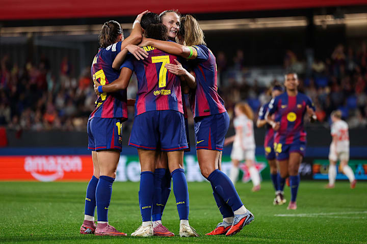 Salma Paralluelo, Graham Hansen, Alexia Putellas