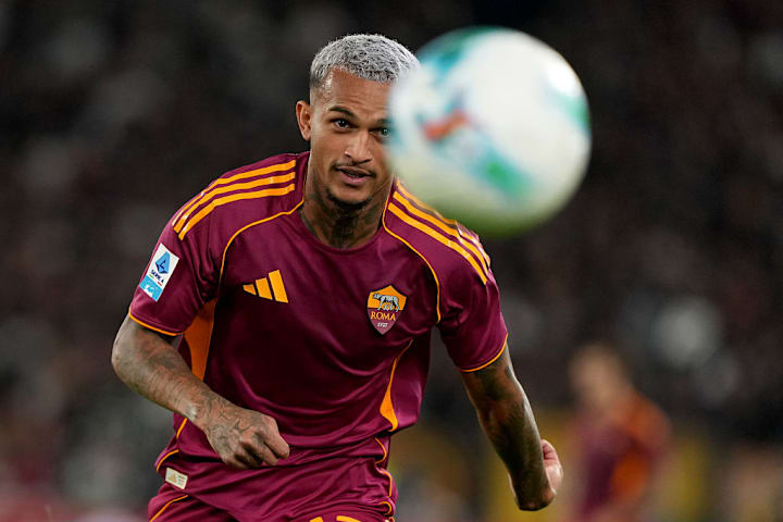 Wesley Vinicius Franca Lima of AS Roma during the Serie A...