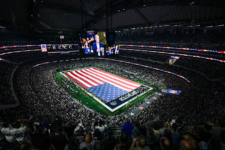 AT&T Stadium é a sede em Dallas