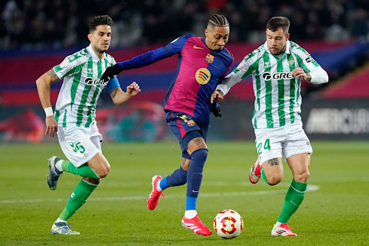 Aitor Ruibal, Marc Bartra, Raphinha