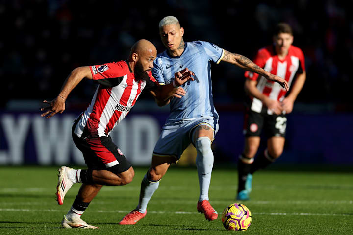 Bryan Mbeumo, Richarlison