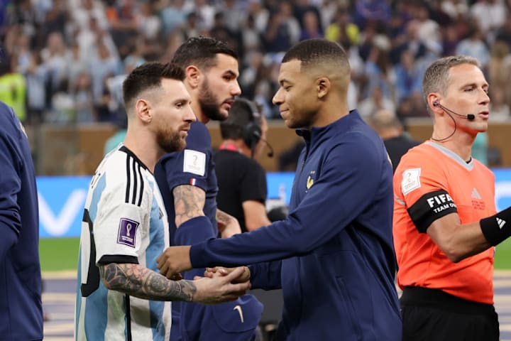 Kylian Mbappe, Lionel Messi