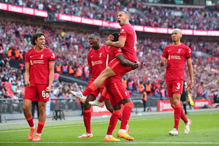 Sadio Mane, Ibrahima Konate, Thiago Alcantara, Trent Alexander-Arnold, Fabinho