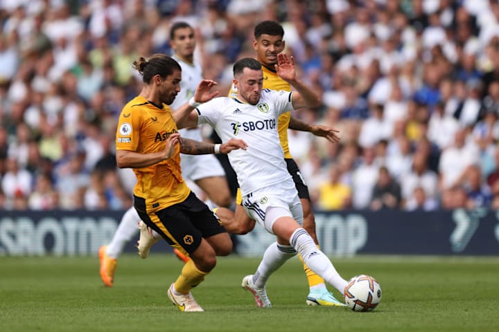 Ruben Neves, Morgan Gibbs-White, Jack Harrison