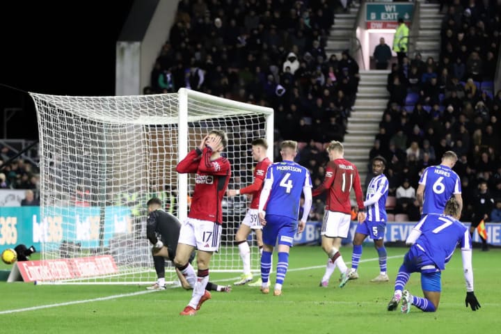 Wigan Athletic v Manchester United  - Emirates FA Cup Third Round