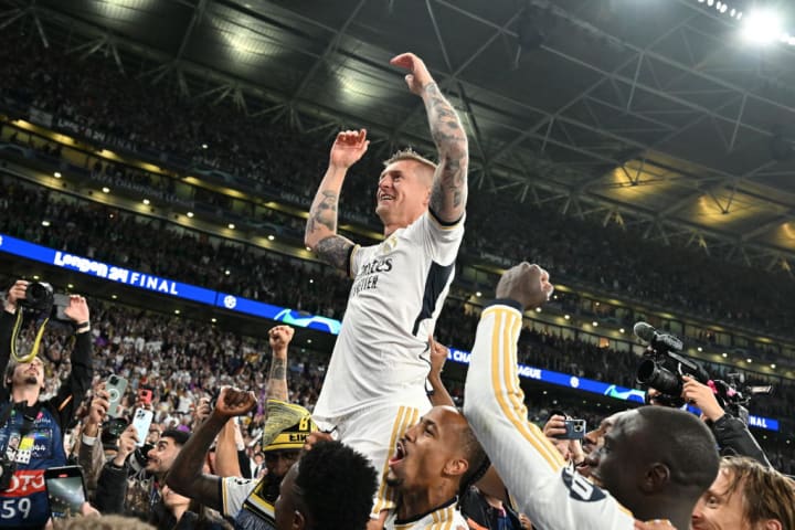 Real Madrid win 2024 UEFA Champions League trophy, beating Borussia Dortmund 2-0 in final