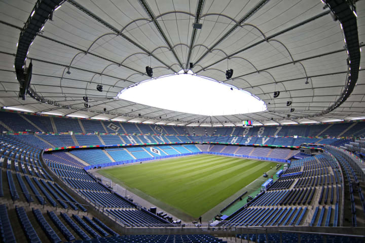 Volksparkstadion Hamburg - Stadium Open Media Day: UEFA EURO 2024